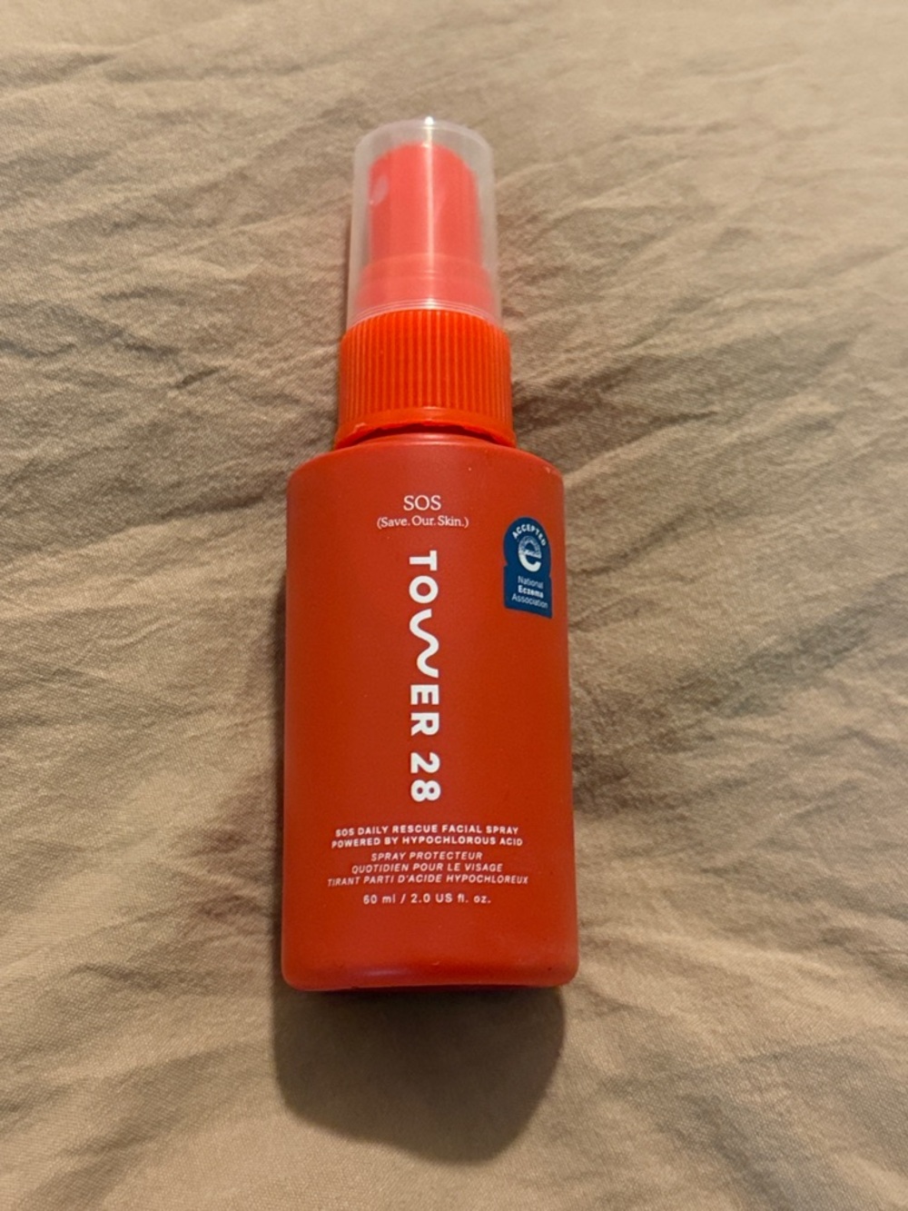 Tower 28 SOS Save Our Skin Daily Rescue Facial Spray 60ml/2floz - NEW NEVER USED